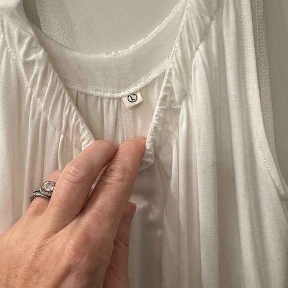 White sundress/coverup - Picture 2 of 2